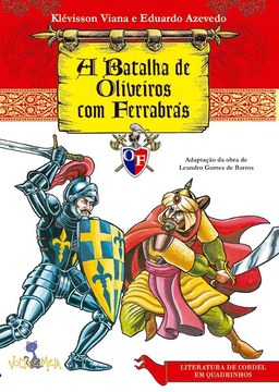Capa de A Batalha de Oliveiros com Ferrabrás