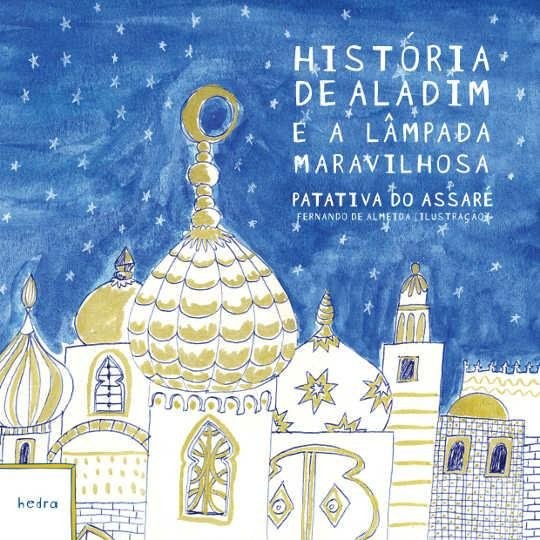 Capa de História de Aladim e a Lâmpada Maravilhosa