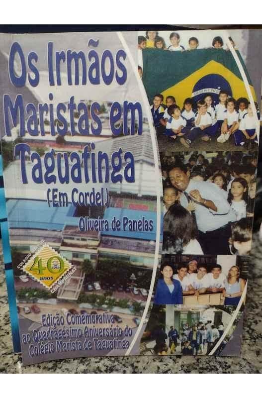 Capa de Irmãos Maristas em Taguatinga (em cordel)