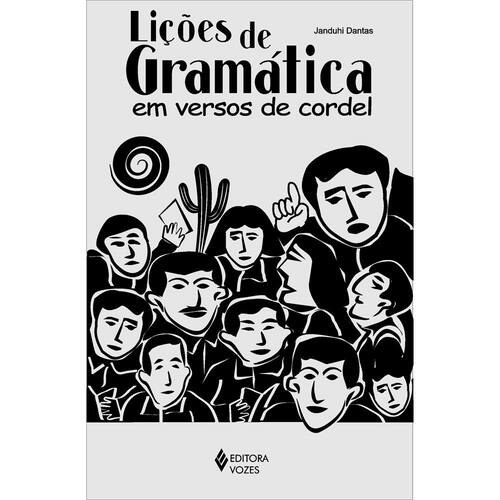 Capa de Lições de Gramática em Versos de Cordel