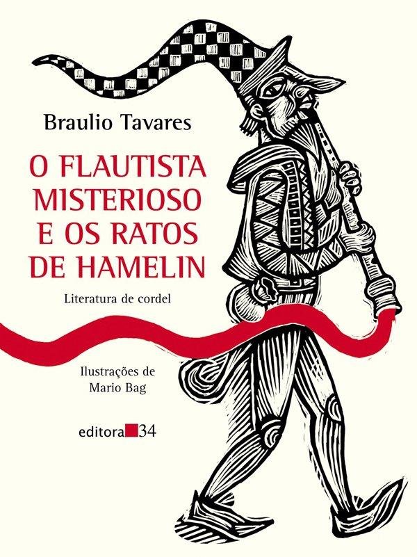 Capa de O Flautista Misterioso e os Ratos de Hamelin