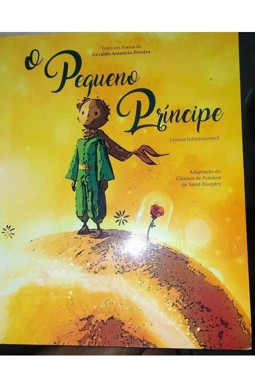 Capa de O Pequeno Príncipe (em versos)